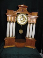 Wiedenski Zegar tzw.Automatuhr unikat kominkowy ok 1830r