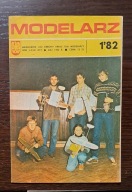 MODELARZ 1/1982 - Skoda S-100...Krajer Kalmar V...Szybowiec rakietowy S8C..