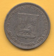 (1WE10) Wenezuela 50 centymów, 1965