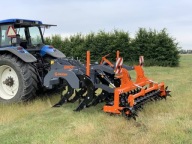 Pług dłutowy bezorkowy MANDAM GROT 3m 7 zębowy zabezpieczenie zrywalne
