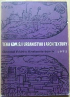 TEKA KOMISJI URBANISTYKI I ARCHITEKTURY -tom V -1971 rok