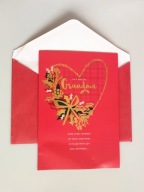 Kartka urodzinowa dla babci grandmother birthday urodziny z kopertą