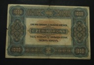 Węgry - banknot - 1000 Koron 1920 rok