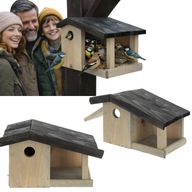 BUDKA LĘGOWA KARMNIK DLA PTAKÓW DOMEK WISZĄCY MOCNY PRODUKT POLSKI
