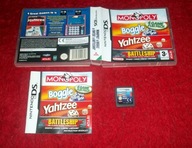 MONOPOLY BOGGLE YAHTZEE BATTLESHIP 4 GRY DS NDS NINTENDO DUAL SCREEN