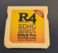 R4 GOLD Wood Pro NAGRYWARKA Gier 2DS DSi 3DS XL DS Game Boy Advance GBC NES