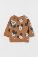 H&M BLUZA Z NADRUKIEM MYSZKA MIKI MICKEY 86