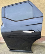 Citroen DS3 Crossback 2019 lewe tylne drzwi tył czarne uszkodzone