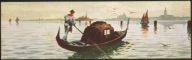 Venezia. Gondola - Attilio Scrocchi, Milano 2672-5 1930