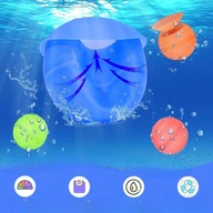 Bomby Wodne Piłki do Zabawy Wodnej Wielokrotnego Użytku Samozamykające 6szt