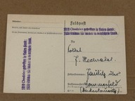 Kartka okolicznościowy stempel 1939 powrót Chodzieży Kolmar do III Rzeszy