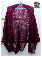 Rękodzieło Barbara Więckowska ażurowa chusta