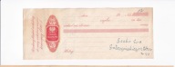 Weksel, wczesny PRL, skarbowa 15,30 zł, 1949/51