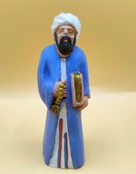 Beduin z ceramiki figurka STARA ręcznie wykonana