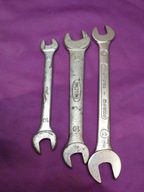 klucze płaskie dwustronne bez nazwy 8-10 10-14 11-10 zestaw 3szt