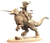 Daughter of Crimson Blade Knight Rycerz Pinup A RPG Druk 3D NSFW