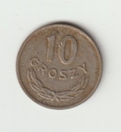 PRL 10 groszy 1949 miedzionikiel