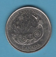 (2KA53) Kanada 25 centów, 2000