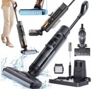 BEZPRZEWODOWY ODKURZACZ Laresar M3 NA MOKRO/SUCHO 230W 55min HEPA MOCNY MOP