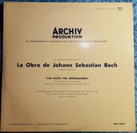 Bach - Cantata for the 3rd Sunday after Trinity, BWV 21 - Archiv 1958