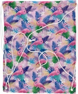 ROSSMANN WOREK PLAŻOWY SZKOLNY NA BASEN OBUWIE BUTY STRÓJ WF RÓŻ FLAMINGI