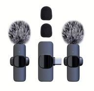 Mikrofon bezprzewodowy krawatowy Gadgetic do iPhone i Samsung, 10 h