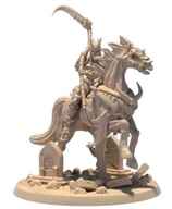 Vampire Reaper Rider Lord Wampirzyca na Koniu A Pinup Fantasy Druk3