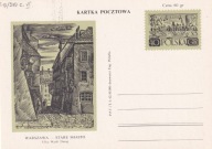 KARTA POCZT : WARSZAWA - STARE MIASTO