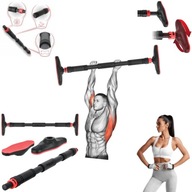 DRĄŻEK ROZPOROWY DO PODCIĄGANIA ĆWICZEŃ STALOWY ŚCIENNY 70-100CM 180KG