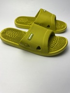 Klapki premium z masażem stóp wygodne antystresowe granatowe