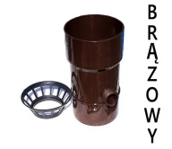 Zbieracz deszczówki z rury spustowej rynny 90 mm