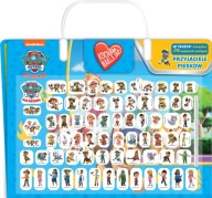 PSI PATROL WYPUKŁE NAKLEJKI TŁO+ KSIĄŻKA