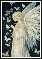 A2 PLAKAT OBRAZ ANIOŁ, PLAKAT Z ANIOŁEM, ANIELSKIE SKRZYDŁA, ANIELICA NR 11