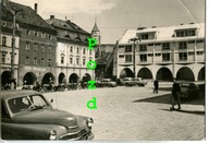 Jawor- Domy z podcieniami w Rynku- 1967r