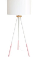 Drewniana podstawa lampki dziecięcej – stojąca, bez abażura rękodzieło