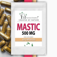 Mastika 500mg 60kaps WRZODY ŻOŁĄDKA JELITA ZGAGA REFLUKS Pistacia lentiscus