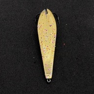 HyRyczki - błystka - mosiężna z brokatem - 40 mm