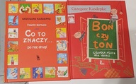 Grzegorz Kasdepke x2 BON CZY TON SAVOIR-VIVRE POWRÓT BARTUSIA CO TO ZNACZY