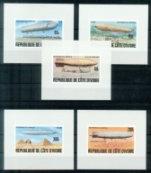**COTE D'IVOIRE - balony sterowce zeppelin
