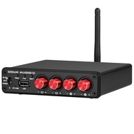 NOBSOUND DOUK AUDIO M4, 2/4 kanałowy wzmacniacz Bluetooth 5.0 i zasilacz