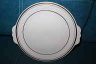 ZŁOCONY TALERZ Z UCHWYTAMI WŁOCŁAWEK