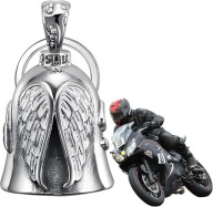 Dzwonek motocyklowy Guardian Bell srebrny Brelok do Kluczy 1szt.