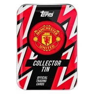 Topps Manchester United Collector Tin 2025/26 - Oficjalny zestaw kart
