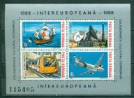 RUMUNIA. TRANSPORT. KOLUMB.Mi. Bl.A**1988r.