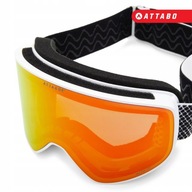 GOGLE NARCIARSKIE SNOWBOARDOWE MĘSKIE DAMSKIE ANTYPARA NA OKULARY FILTR UV