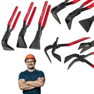 ZESTAW SZCZYPCE DEKARSKIE DO GIECIA BLACHY PROSTE CEGI DO BLACHY GIETE 3 SZ