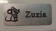 imię tabliczka dla myszy na klatkę