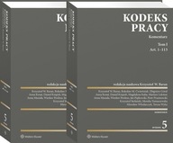 Kodeks pracy Komentarz Tom 1 i 2 Praca zbiorowa