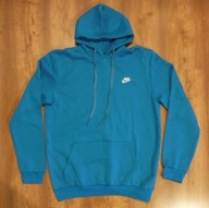 Bluza kangurek z kapturem niebieska roz XXL ok 176cm