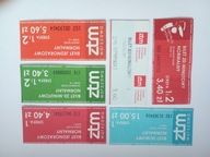 ZESTAW BILETÓW MIEJSKICH WARSZAWA